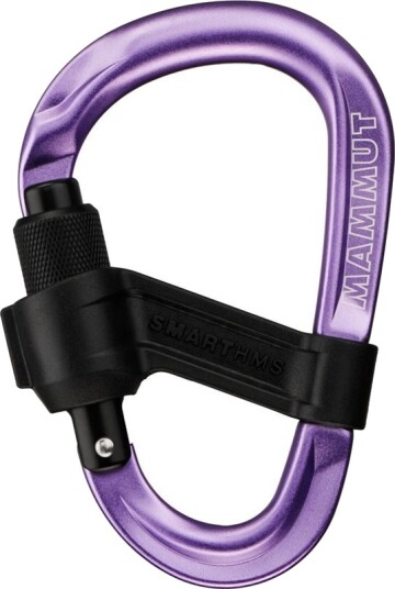 Mammut Smart HMS 2.0 Screwgate Carabiner Alpine Calamint Mammut Smart HMS 2.0 Screwgate Carabiner Alpine Calamint