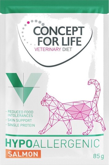 Concept For Life Vet Våtfôr Veterinary Hypoallergenic Diet Laks 48 X 85 G
