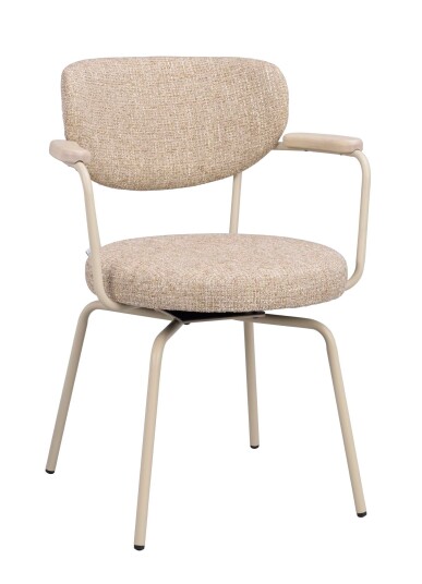Rowico Home Merrick spisestuestol Mørk beige/beige Beige