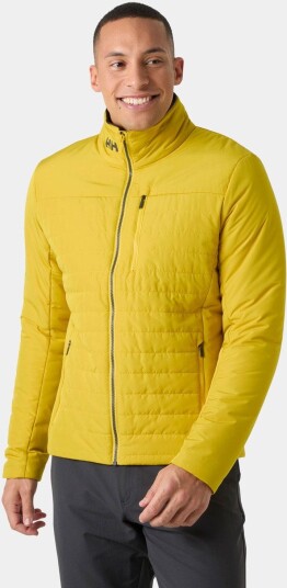 Helly Hansen Herre Crew Insulator 2.0 Fôret Seilerjakke Gul L Helly Hansen Herre Crew Insulator 2.0 Fôret Seilerjakke Gul L
