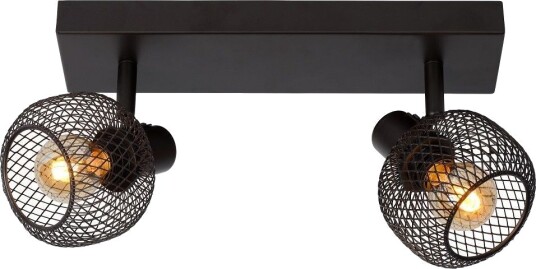 Maren Dobbel Taklampe/vegglampe  Lengde 31 Cm