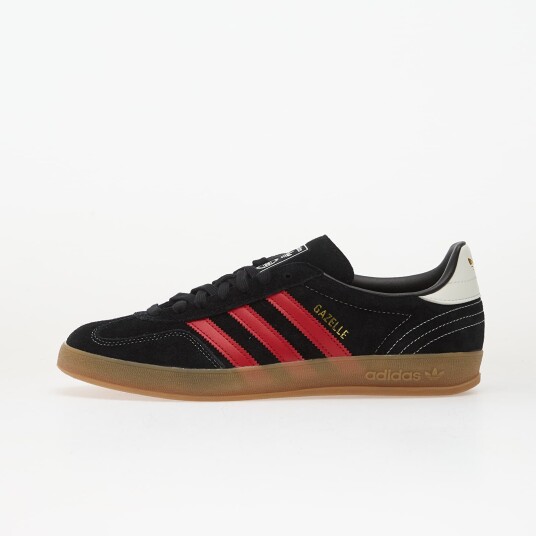 adidas Gazelle Indoor Core Black/ Better Scarlet/ Gum4 EUR 42