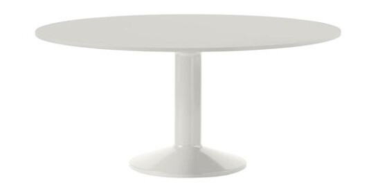 Muuto Center Spisebord Ø160 Grå Linoleum Muuto Center Spisebord Ø160 Grå Linoleum