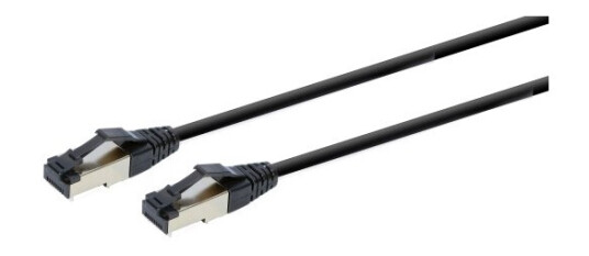 Cablexpert Koblingskabel Rj-45 Hann Til Rj-45 Hann 1.5 M S/Ftp Cat 8 Formstøpt Uten Hindringer Halogenfri Svart
