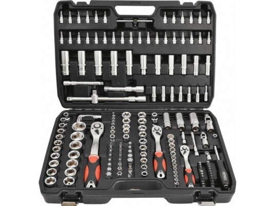 Awtools Wrench Set 173 Elements 1/2 " 3/8" 1/4 " Aw39173 Awtools Wrench Set 173 Elements 1/2 " 3/8" 1/4 " Aw39173