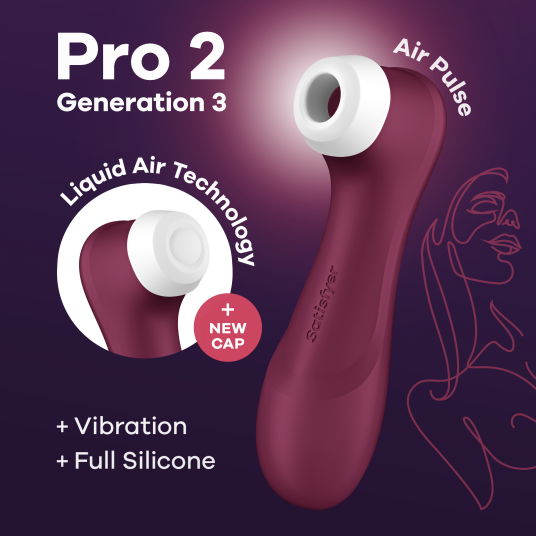 PRO 2 GENERATION 3 WITH LIQUID AIR - RED