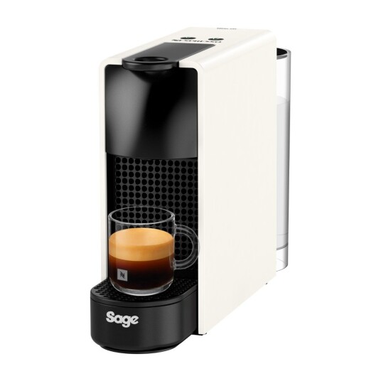 Nespresso Essenza Mini kapselmaskin by Sage hvit Nespresso Essenza Mini kapselmaskin by Sage hvit