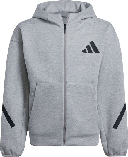 Adidas Performance Tre jakke Z.N.E. Grå Melert m. Svart Adidas Performance 8 år 128 Cardigan