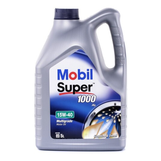 Motorolje MOBIL 15W40 SUPER 1000 X1 5L