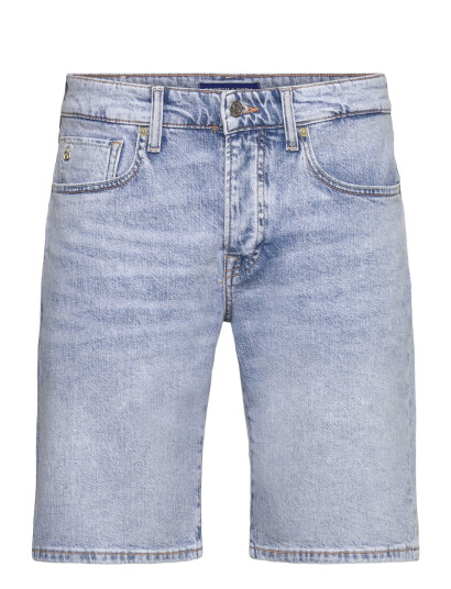 Scotch & Soda Ralston Slim Fit Denim Short Spring Lights - Blue - 28