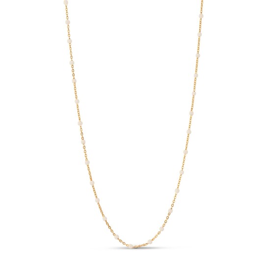 Enamel Lola Daisy Halskjede 18 kt. Gullbelagt sølv N55G-Daisy - Dame - 925 sterling silver