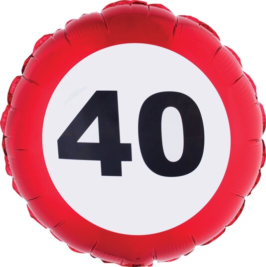 Espa Folieballong Trafikkskilt 40 84908 Espa Folieballong Trafikkskilt 40 84908