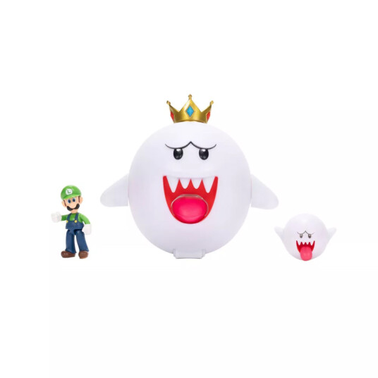 Super Mario Glow In the Dark Figursett King Boo Super Mario Glow In the Dark Figursett King Boo