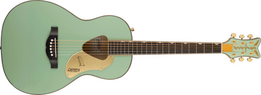 Gretsch G5021e Rancher Penguin Parlor Acoustic/electric, Mint Metallic Gretsch G5021e Rancher Penguin Parlor Acoustic/electric, Mint Metallic