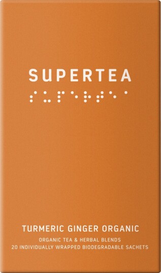 Teministeriet Supertea Supertea Turmeric Ginger Økologisk Te