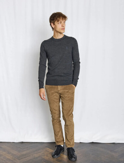 Bruun & Stengade Bs Jupiter Regular Fit Knitwear - Grey - S