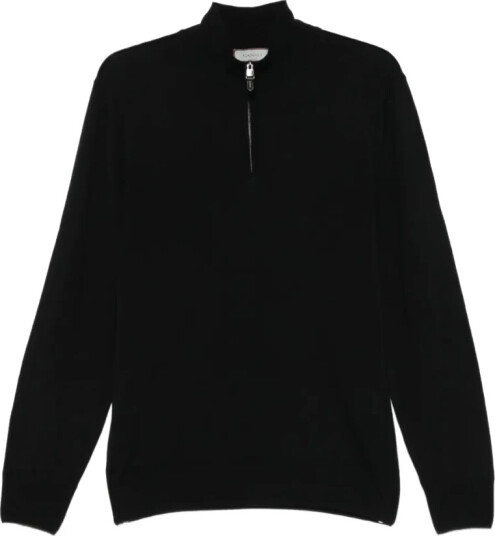 Canali Herre Strikkevarer Svart M,