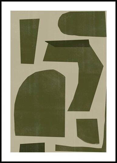 Shapes in Harmony Plakat / 100x150cm