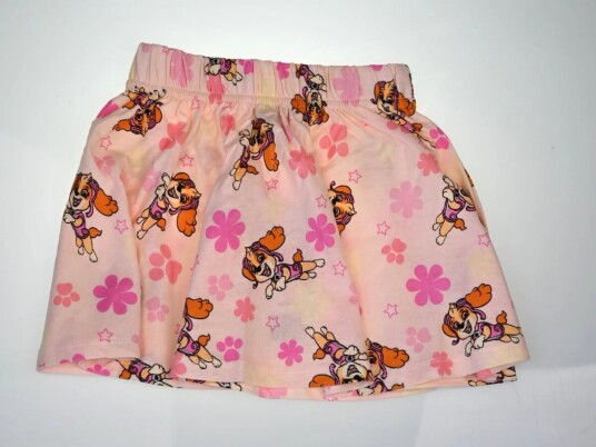 Paw Patrol Skjørt Flower Skye 116 / 6 år Barn Jente Rosa/Lilla
