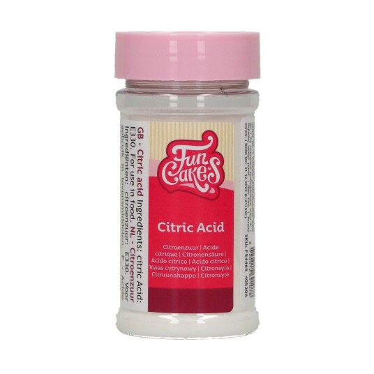 Funcakes Sitronsyre 80g 