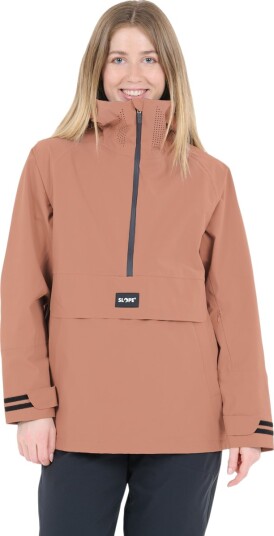 SLOPE Ruki Skianorakk Dame Brun 2XS