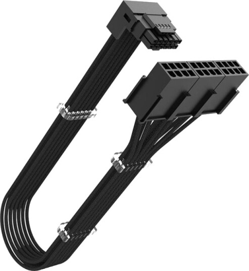 Akasa G Nexus PX24 PCIe 5.0 12+4 Pin Strømforlengelseskabel 30 cm AK CBPW31 30BK