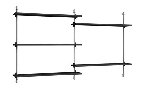 Moebe Vegghylle WS.85.2 Sort/rustfritt Stål