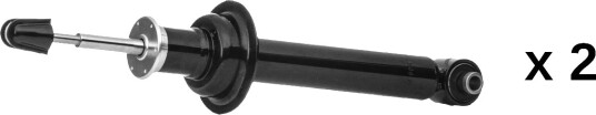 RIDEX 854S20786 Støtdemper RIDEX 854S20786 Støtdemper