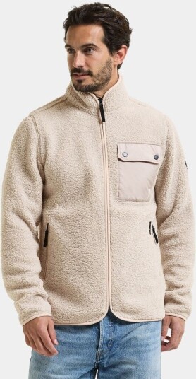 Didriksons Peter Full Zip Clay Beige