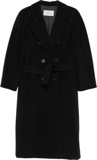 Max Mara Dame Frakker Svart S,