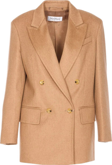 Max Mara Dame Jakker Brun 3XS,