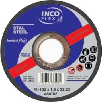 Inco Flex Flat Metallskjæreskive A24rbf 300X3,2X32mm - M414-300-3,2-32A24rz