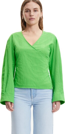 Samsøe Samsøe Rossi Wrap Blouse 14451 Green XS