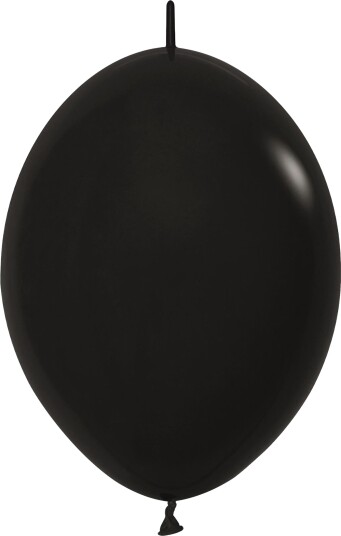 Ballongkungen Lenkeballonger Svart 25-pakning 1142332-25