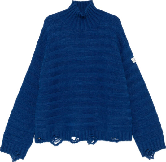 MM6 Maison Margiela Herre Strikkevarer Blå M,