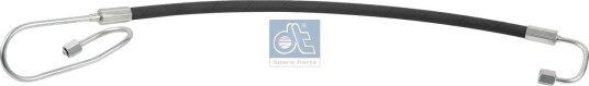 Slange, vippeanordning førerhus DT Spare Parts 7.77225