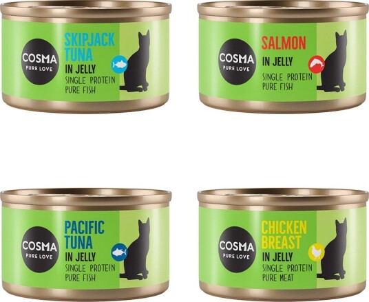Cosma Original I Gelé Blandet Pakke 6 X 85 G