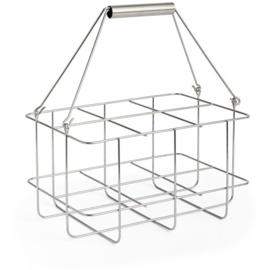 Outdoor Market Bottle Carrier Medium Stainless Steel Outdoor Market Bottle Carrier Medium Stainless Steel