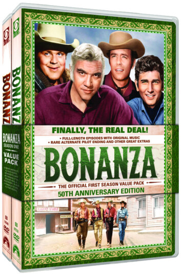 Bonanza: Official First Season 1 & 2 DVD