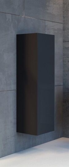 Arrow Victoria Høyskap svart 1218x350 mm Baderom