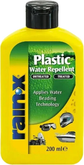 Rain X Plastic Water Repellent 200ML Overlegen vannperling på plastoverflater Rain X Plastic Water Repellent 200ML Overlegen vannperling på plastoverflater