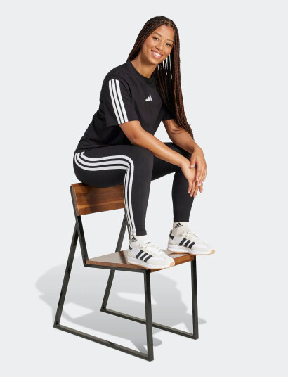adidas Sportswear W 3S Sj Bf T - Black - XS