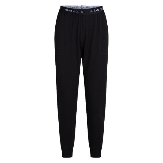 URBAN QUEST Women Bamboo Sweatpants   Black   M