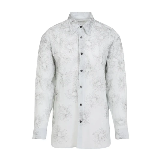 Dries Van Noten Herre Skjorter Flerfarget M, Dries Van Noten Herre Skjorter Flerfarget M,