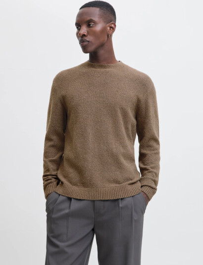 Jack & Jones Jprblamaverick Knit Pack Bf Ln - Brown - XL Jack & Jones Jprblamaverick Knit Pack Bf Ln - Brown - XL
