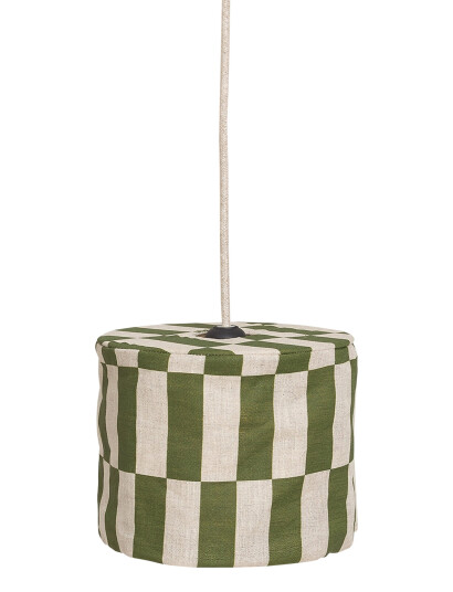 Nobodinoz Vibes Lin Lampeskjerm Diam 20cm Green One Size