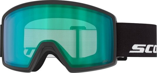 Scott Goggle Neo Black/Amp Aurora Green Chrome S1