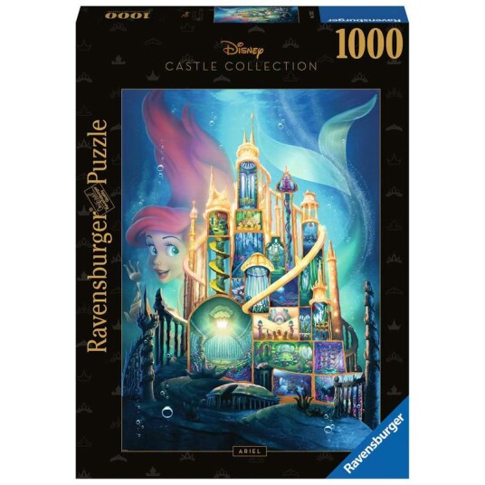 Ravensburger Disney Castles: Ariel 1000pcs Gulv