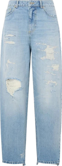 Halfboy Dame Jeans Blå W26,