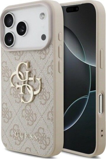 GUESS 4G Big Logo Case for iPhone 17 Pro / 18 Pro - Pink